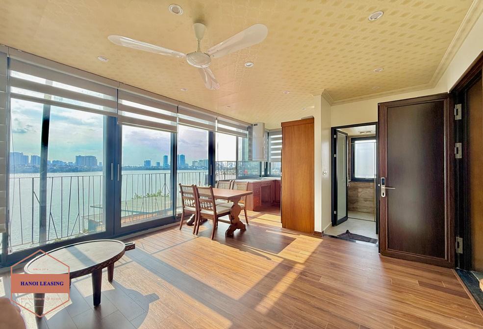 Lake view 2 bedrooms apartment for rent in alley 50 Dang Thai Mai st, Tay Ho Lake view 2 bedrooms apartment for rent in alley 50 Dang Thai Mai st, Tay Ho