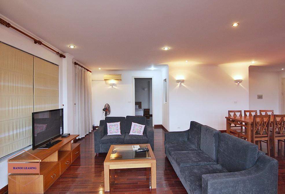 A spacious 2 bedroom apartment with lake view in Tay Ho, Ha Noi