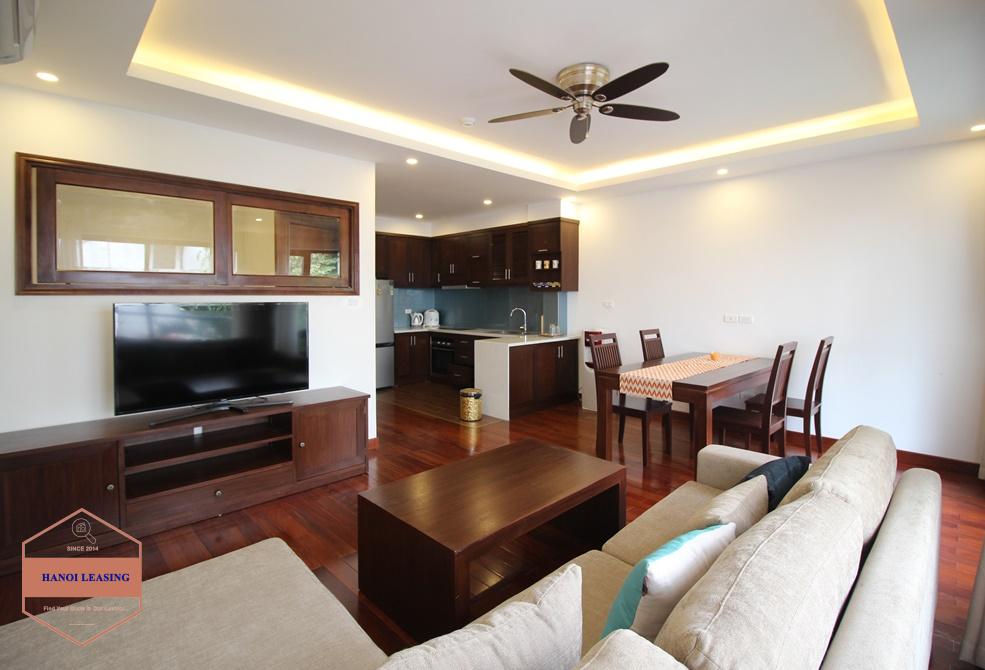 New and modern apartment rental with balcony in Tay Ho district