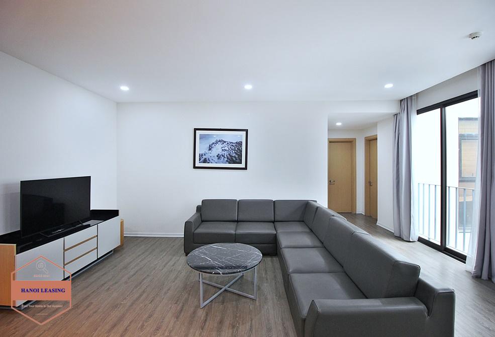 Morden and bright two bedrooms apartment for rent in Tay Ho 