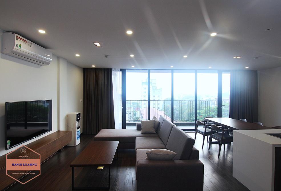 Modern apartment for rent on To Ngoc Van