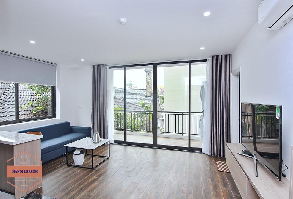 Lovely 1- bedroom apartment with balcony on To Ngoc Van
