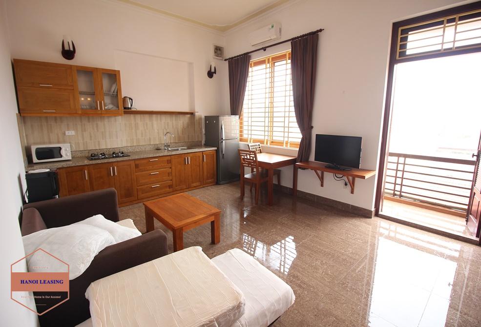 Spacious one bedroom apartment for rent in Tay Ho, Hanoi