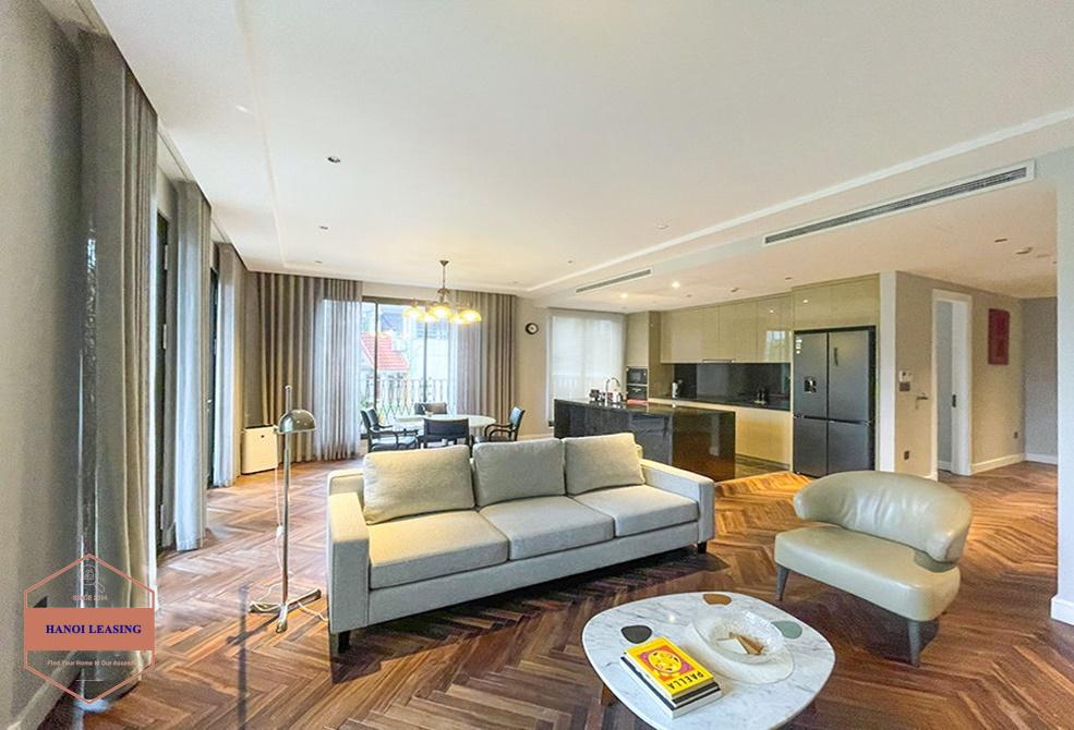 Brand new and morden 3 bed apartment for rent in Tay Ho, Ha Noi