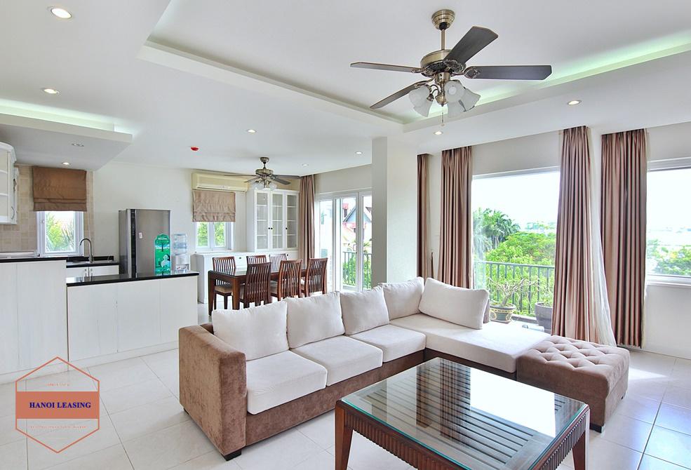 Luxury apartment for rent with 02 bedrooms in To Ngoc Van Street, Tay Ho, Hanoi