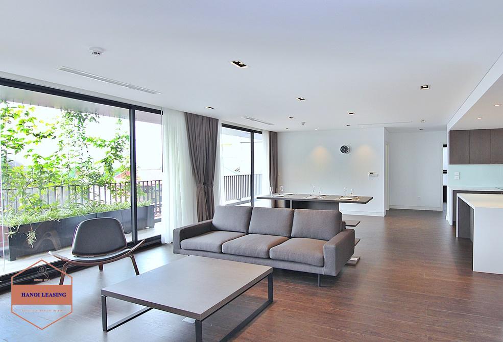 Beautiful apartment with modern design in To Ngoc Van st, Tay Ho, Hanoi
