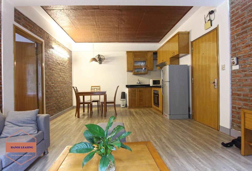 One bedroom serviced apartment for rent in Tay Ho street