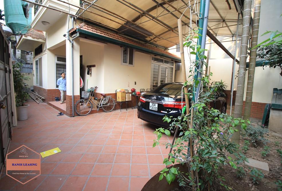 Cozy and charming house with big yard for rent in Tay Ho, Hanoi