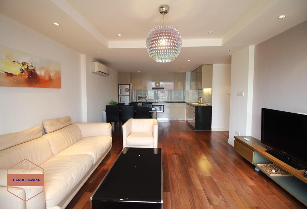 2 bedrooms, fully furnished apartment for rent in To Ngoc Van, Tay Ho, Hanoi