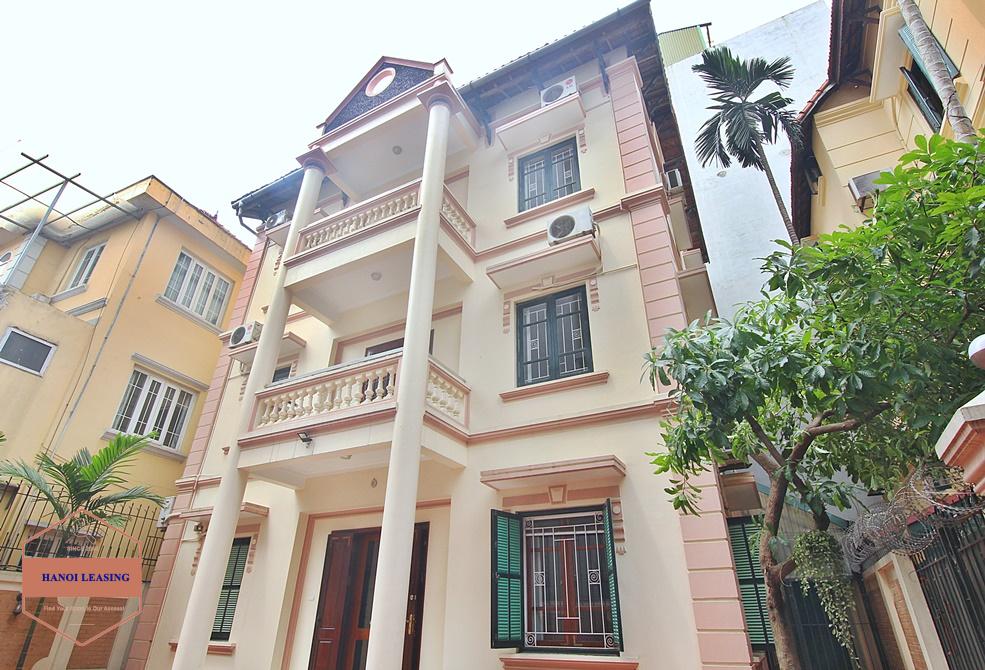 Beautiful vintage house for rent in Tay Ho, Hanoi