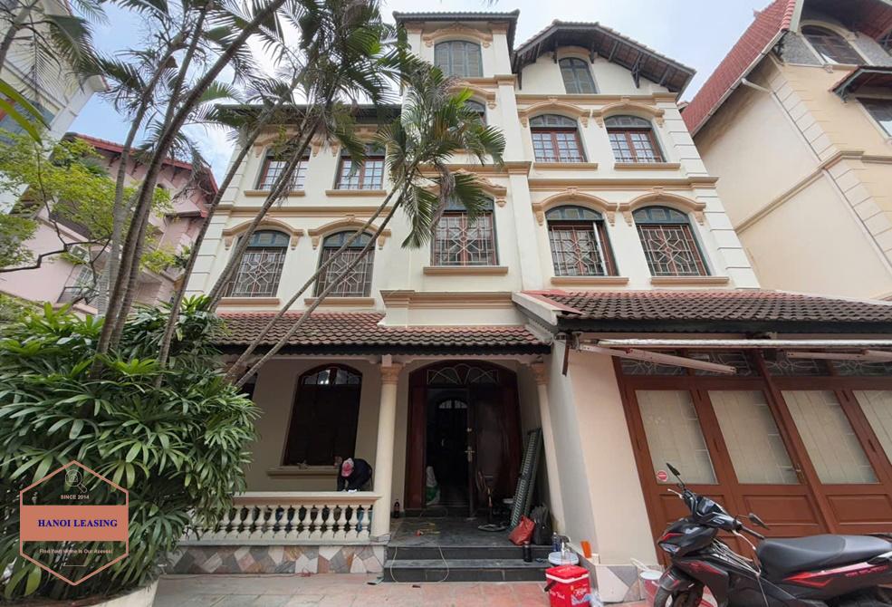 Big yard - House for rent in To Ngoc Van, Tay Ho