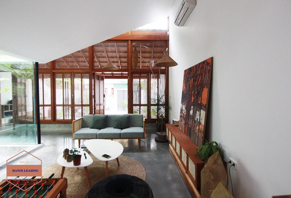 Artisan villa with unique design for rent on To Ngoc Van, Tay Ho