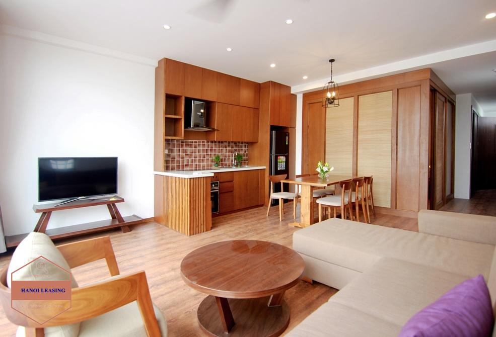 Modern Scandinavian apartment for rent in the heart of Tay Ho, Hanoi