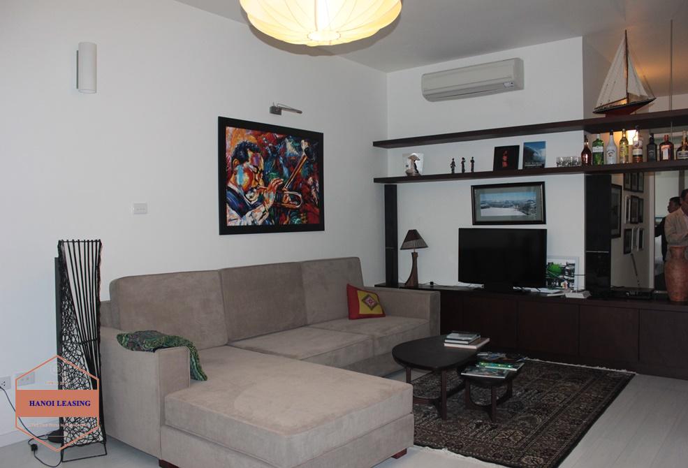 Beautiful and high quality apartment with two bedrooms for rent in Tay Ho, Hanoi