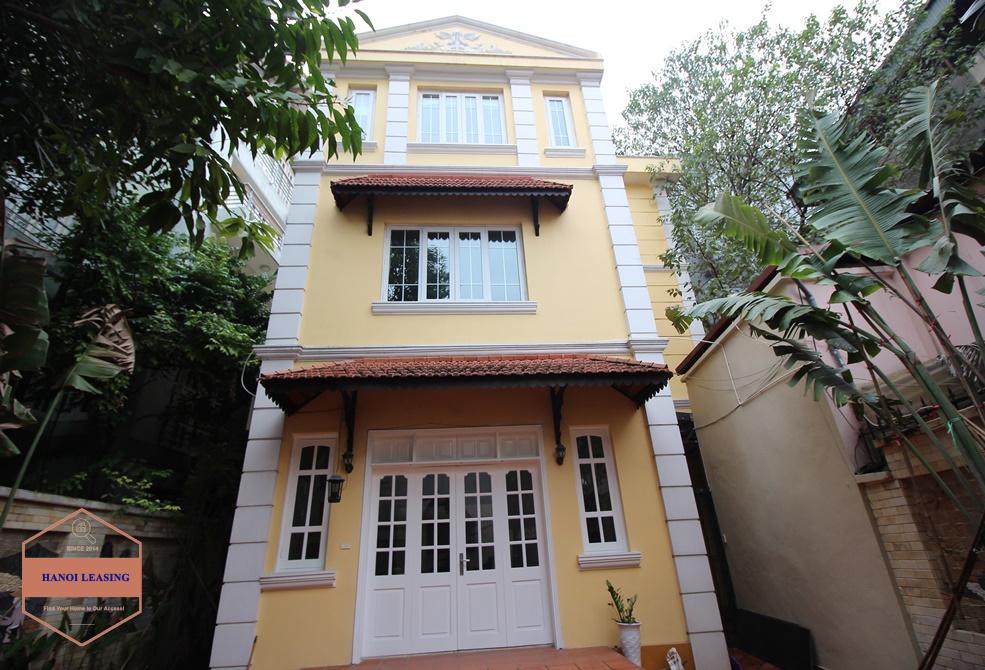 Lovely villa for rent on To Ngoc Van, Tay Ho, Hanoi