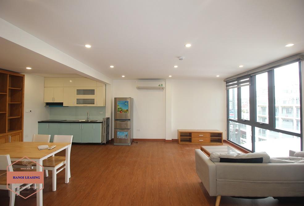 Beautiful and modern 2 bedroom apartment for rent on Tay Ho street, Hanoi