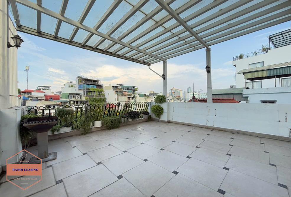 Big balcony-Apartment for rent in Vu Mien st, Tay Ho