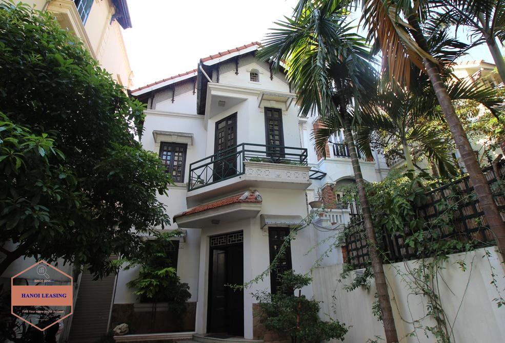 Cosy house with yard avaible for rent in To Ngoc Van street, Tay Ho, Hanoi- fully furnished.