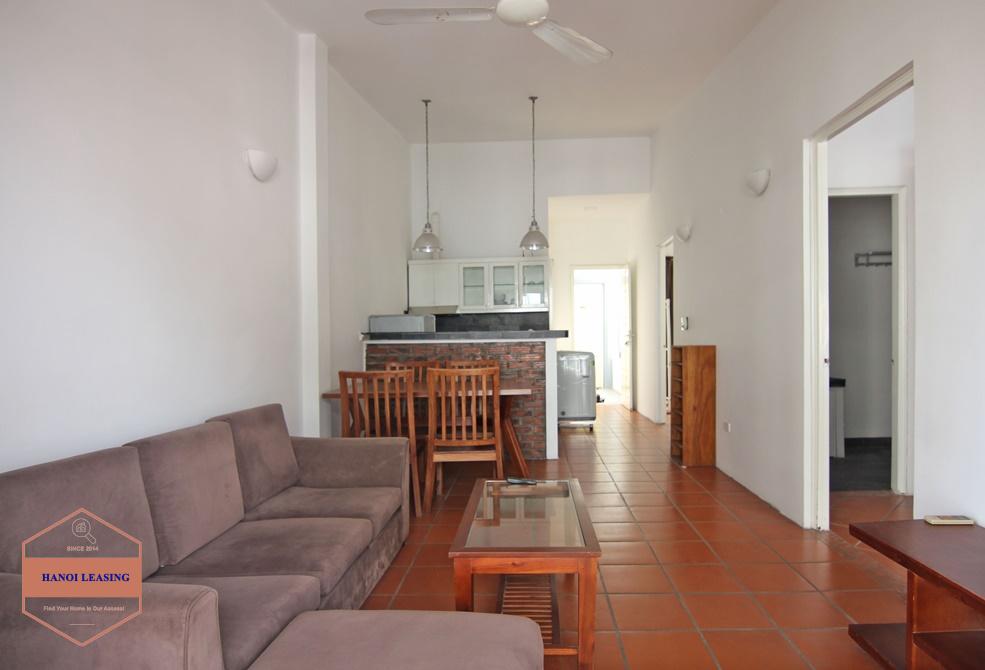 Balcony apartment for rent in Tay Ho district