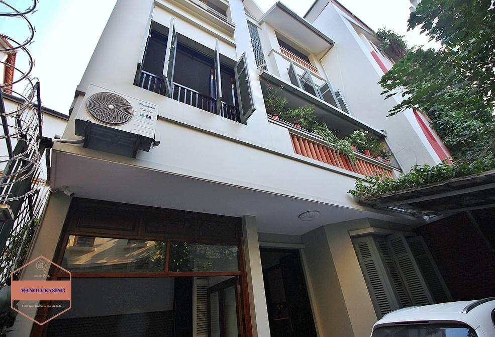 Modern house with nice design for rent in To Ngoc Van st, Tay Ho, Hanoi