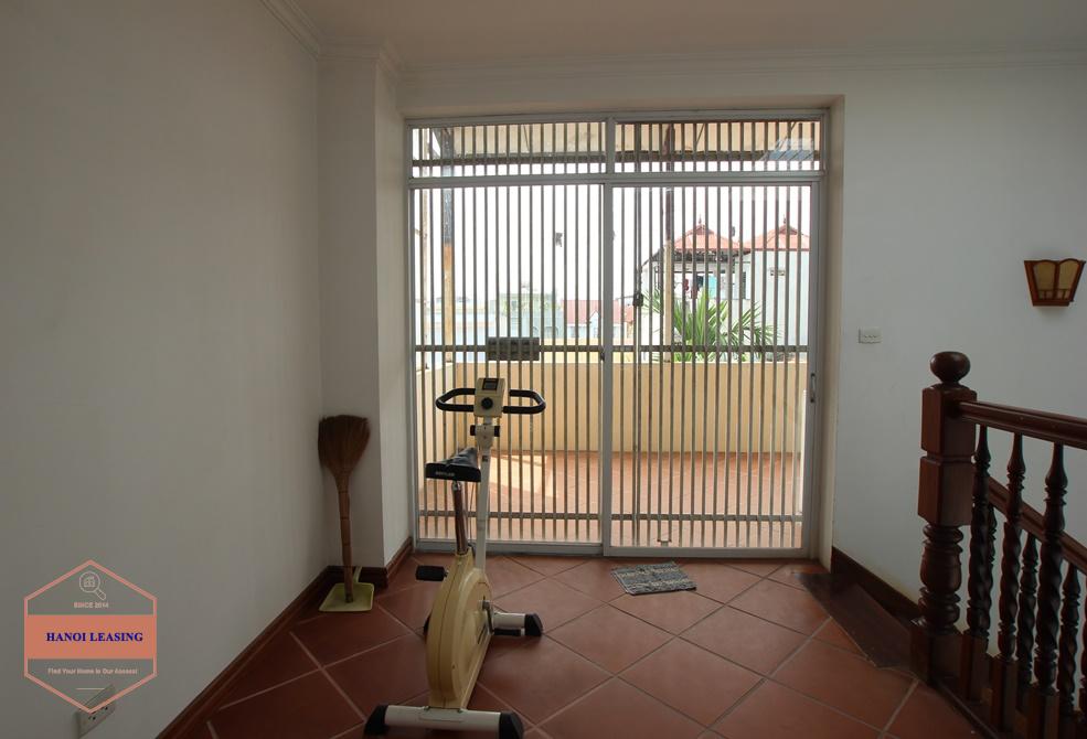 Cozy furnished house for lease on To Ngoc Van street, Tay Ho district, Hanoi
