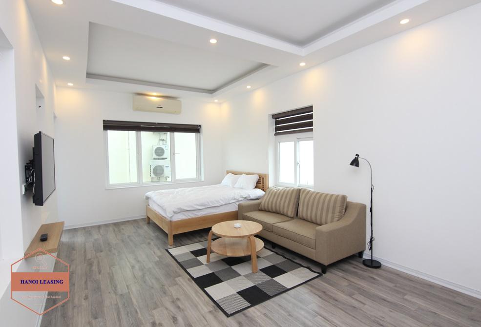 Nice studio for rent with balcony in Tay Ho, Hanoi