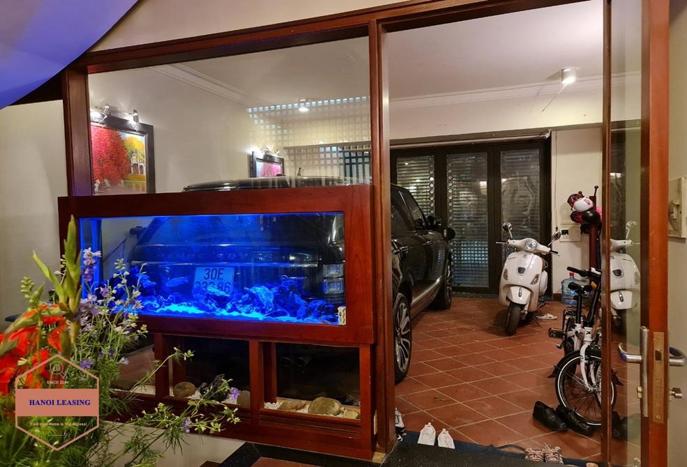 Lake-view 4 bedrooms house for rent in To Ngoc Van st, Tay Ho