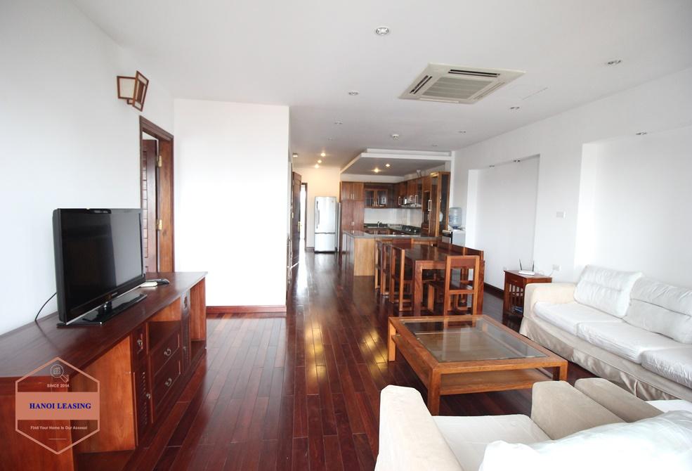Brandnew and spacious, high floor apartment for rent in Tay Ho