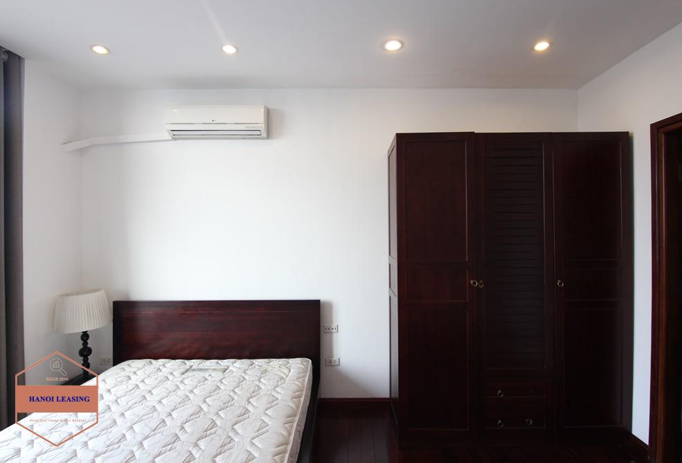Two bedrooms with big balcony for rent in Tay Ho district, Ha Noi