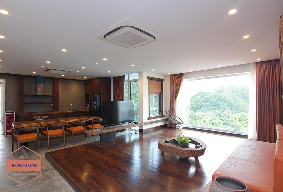 Brand new 03 bedrooms apartment for rent in To Ngoc Van st, Tay Ho district