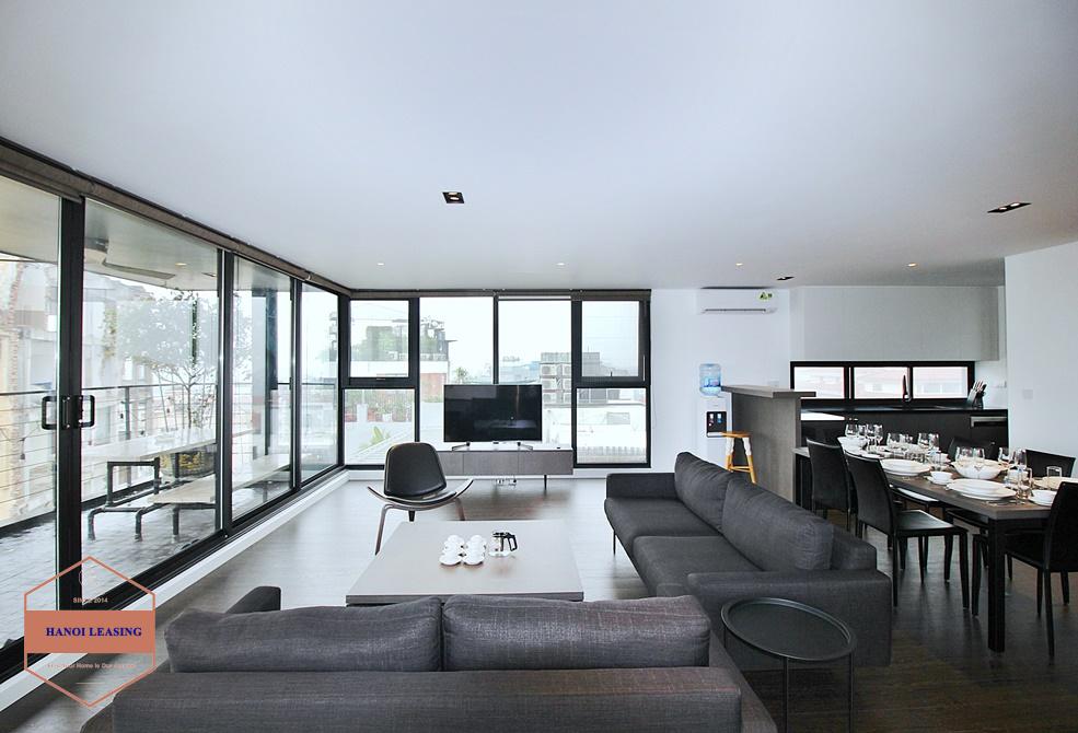 Super modern with lake view duplex to lease in To Ngoc Van 
