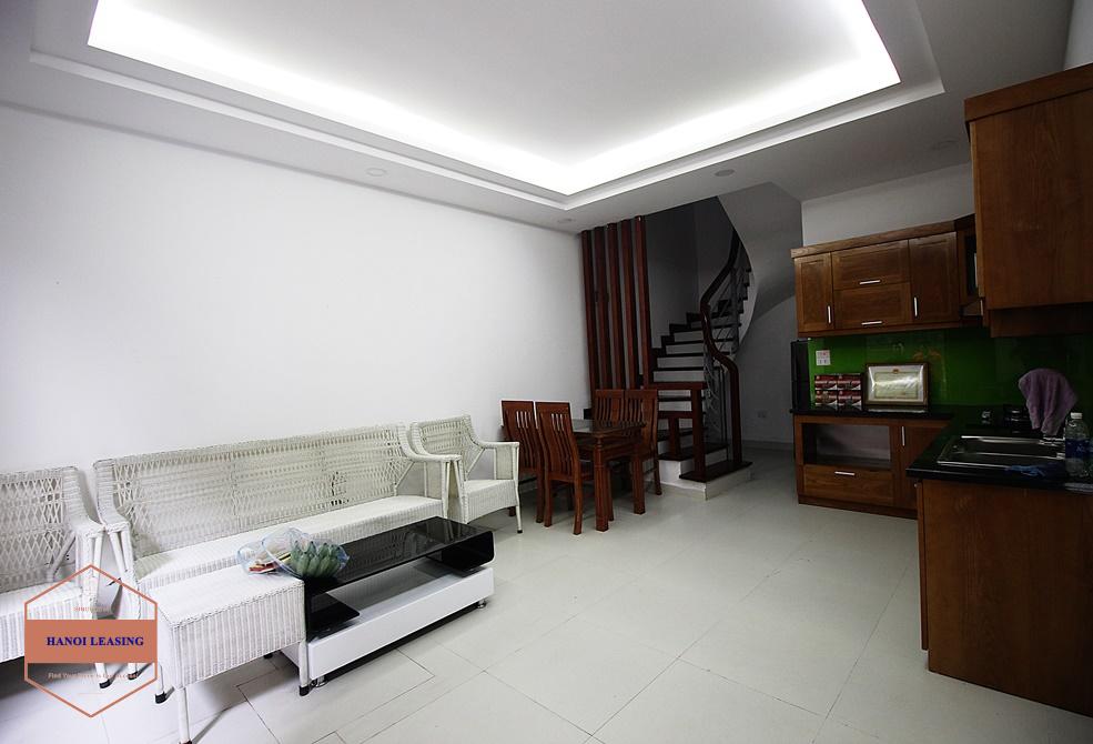 Nice house with 3 bedrooms for rent in Tay Ho with spacious bedrooms and top terrace