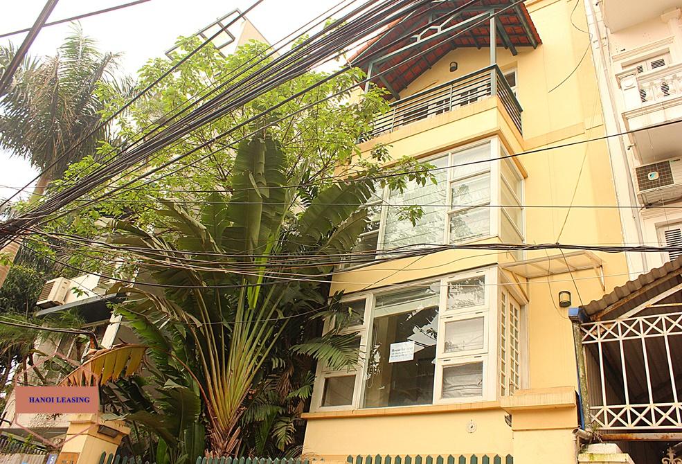3 bedrooms house for lease in Dang Thai Mai street, Tay Ho, Hanoi