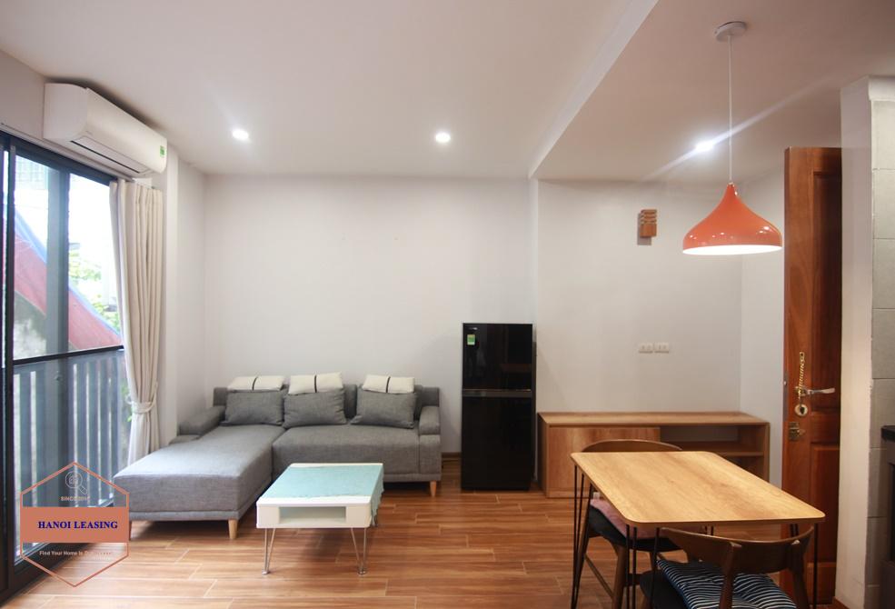 A brand new 1 bedroom apartment for rent in Dang Thai mai, Tay Ho, Hanoi