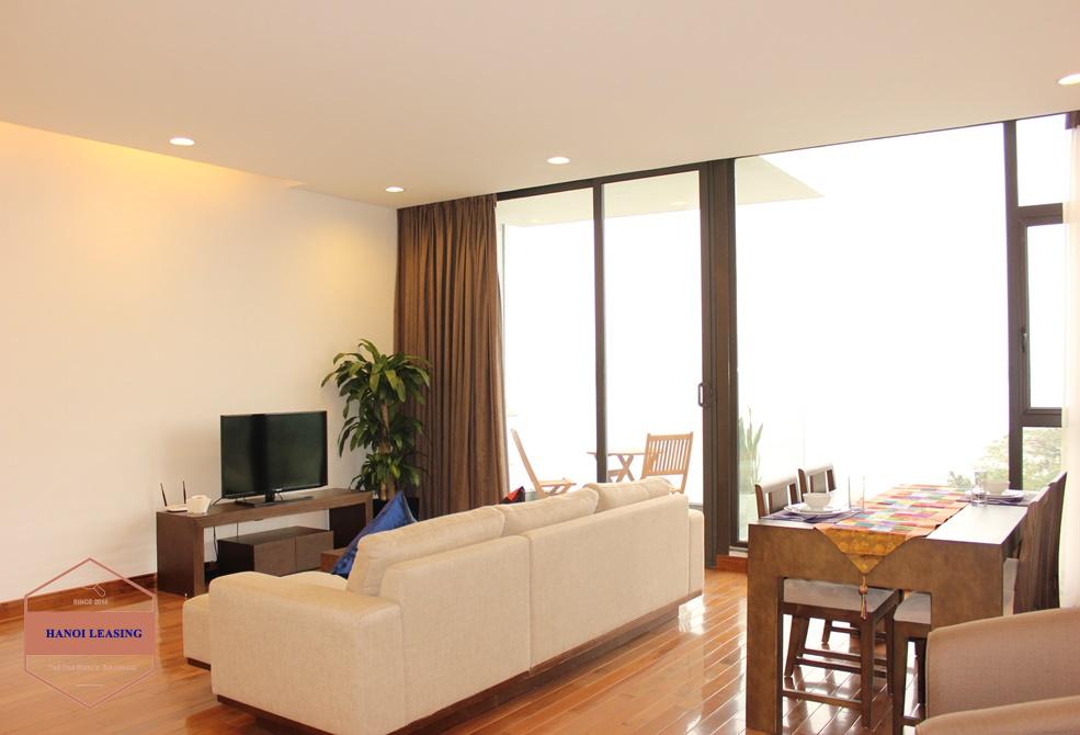 Modern 2 bedrooms apartment for rent in Tay Ho, Hanoi