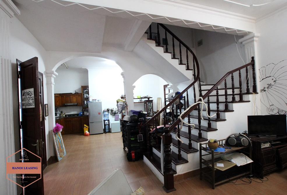 Nice house with big yard for lease in Dang Thai Mai st, Tay Ho, Hanoi Nice house with big yard for lease in Dang Thai Mai st, Tay Ho, Hanoi