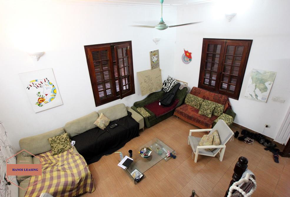 Nice house with big yard for lease in Dang Thai Mai st, Tay Ho, Hanoi Nice house with big yard for lease in Dang Thai Mai st, Tay Ho, Hanoi