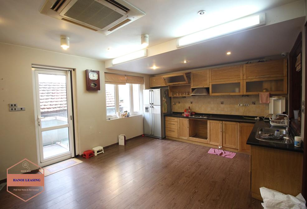 Modern house rental with a pool, nice wooden floor and balcony in Tay Ho, Hanoi