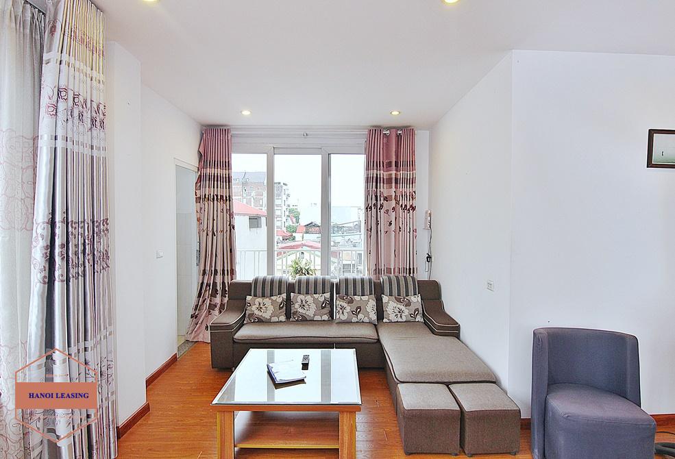 Bright and clean apartment for rent in Dang Thai Mai, Tay Ho district, Hanoi
