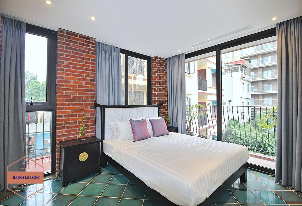 An unique and strange style 4 bedrooms apartment for rent in Dang Thai Mai, Tay Ho, Hanoi An unique and strange style 4 bedrooms apartment for rent in Dang Thai Mai, Tay Ho, Hanoi