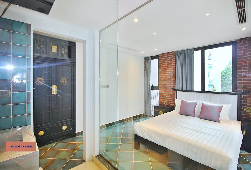 An unique and strange style 4 bedrooms apartment for rent in Dang Thai Mai, Tay Ho, Hanoi An unique and strange style 4 bedrooms apartment for rent in Dang Thai Mai, Tay Ho, Hanoi