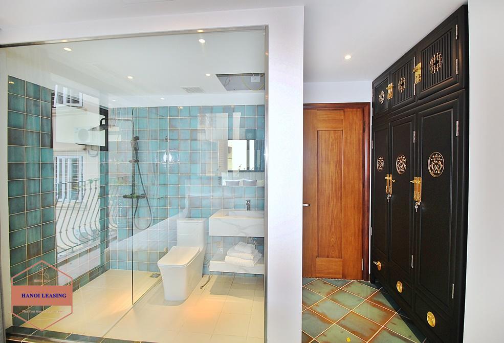 An unique and strange style 4 bedrooms apartment for rent in Dang Thai Mai, Tay Ho, Hanoi An unique and strange style 4 bedrooms apartment for rent in Dang Thai Mai, Tay Ho, Hanoi