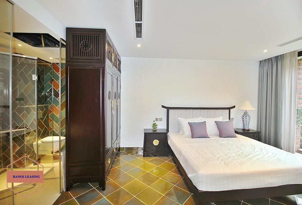 An unique and strange style 4 bedrooms apartment for rent in Dang Thai Mai, Tay Ho, Hanoi An unique and strange style 4 bedrooms apartment for rent in Dang Thai Mai, Tay Ho, Hanoi