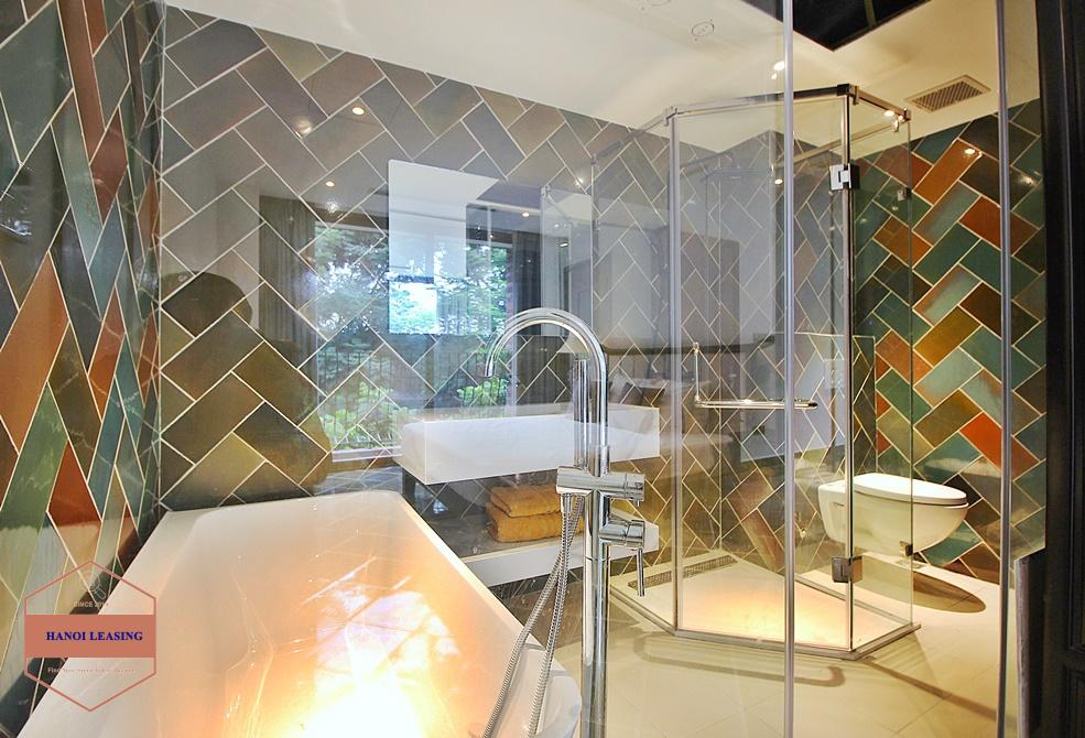 An unique and strange style 4 bedrooms apartment for rent in Dang Thai Mai, Tay Ho, Hanoi An unique and strange style 4 bedrooms apartment for rent in Dang Thai Mai, Tay Ho, Hanoi