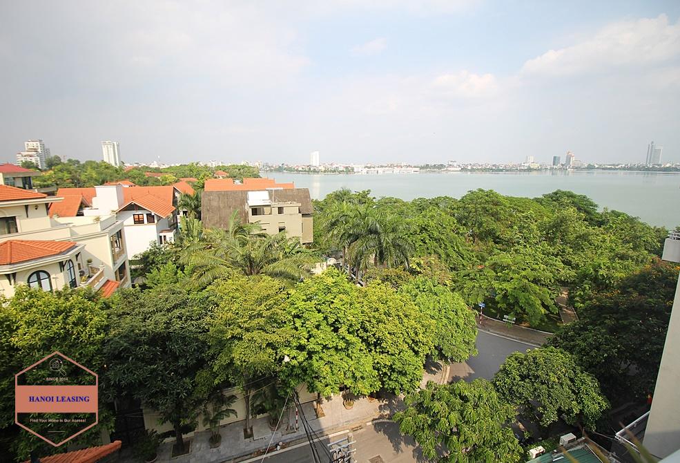 Splendid three bedroom apartment to rent in Tay Ho with balcony and views of Westlake Splendid three bedroom apartment to rent in Tay Ho with balcony and views of Westlake