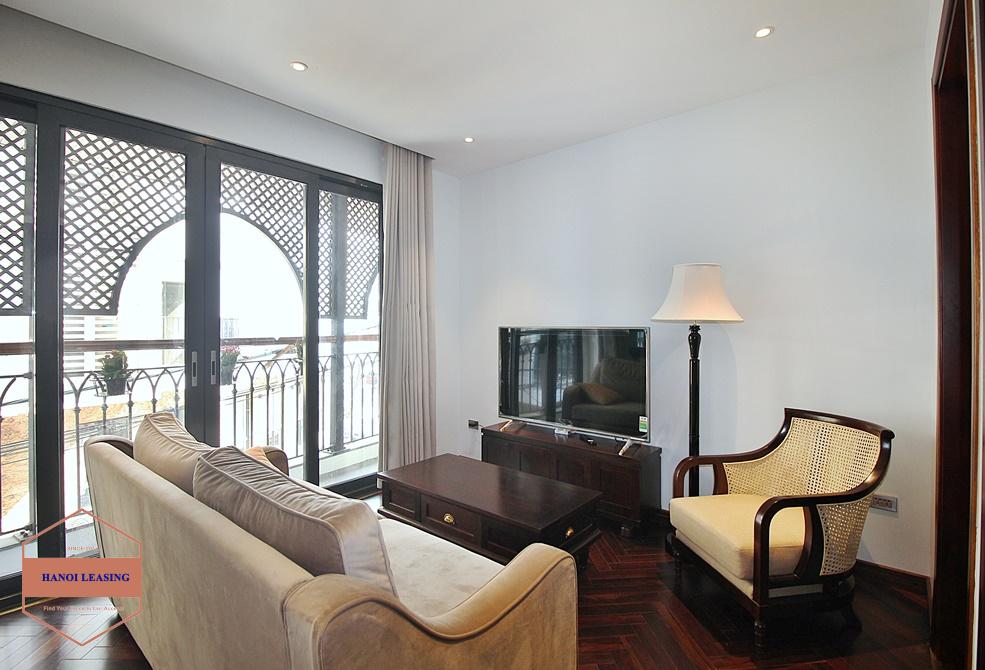 A newly 2 bedrooms apartment with nice furnitures in Tay Ho, Hanoi