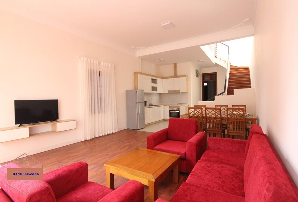 A duplex 3 bedrooms apartment for rent in Dang Thai Mai, Tay Ho, Hanoi