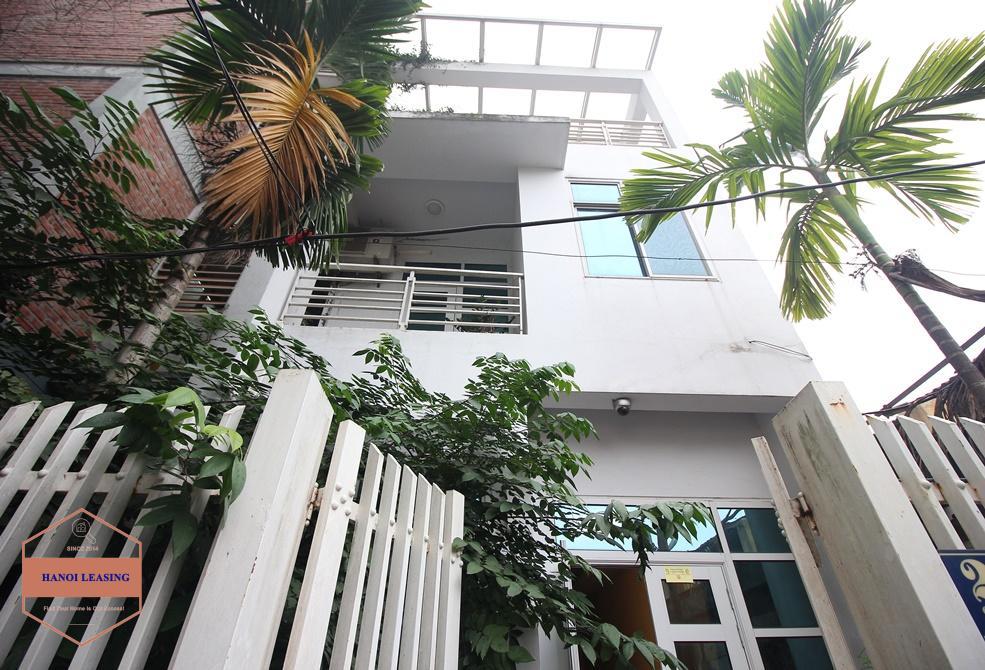 A beautiful house with backyard and terrace for rent in Tay Ho, Hanoi