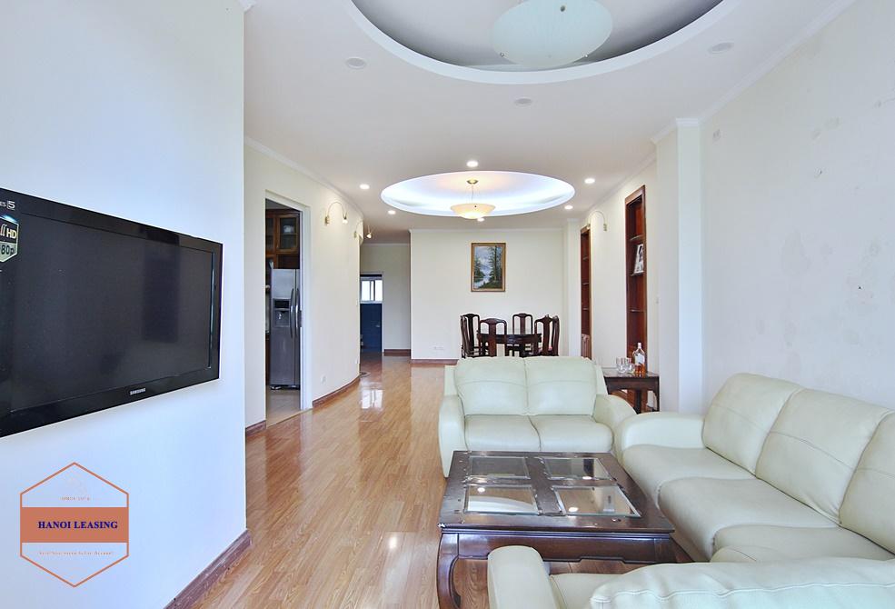 Spacious 3 bedroom apartment with lake view in Tay Ho, Hanoi