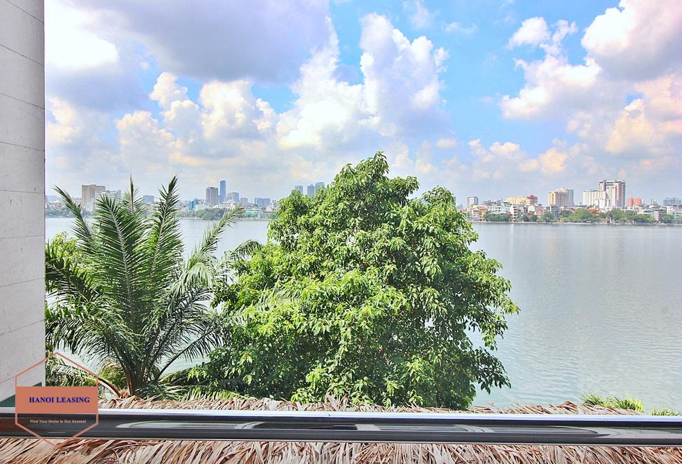 Lake view unfurnished house for rent in Dang Thai Mai, Tay Ho Lake view unfurnished house for rent in Dang Thai Mai, Tay Ho